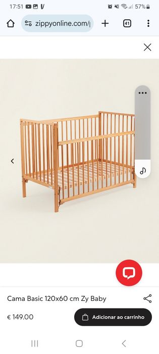 Cama de grades criança