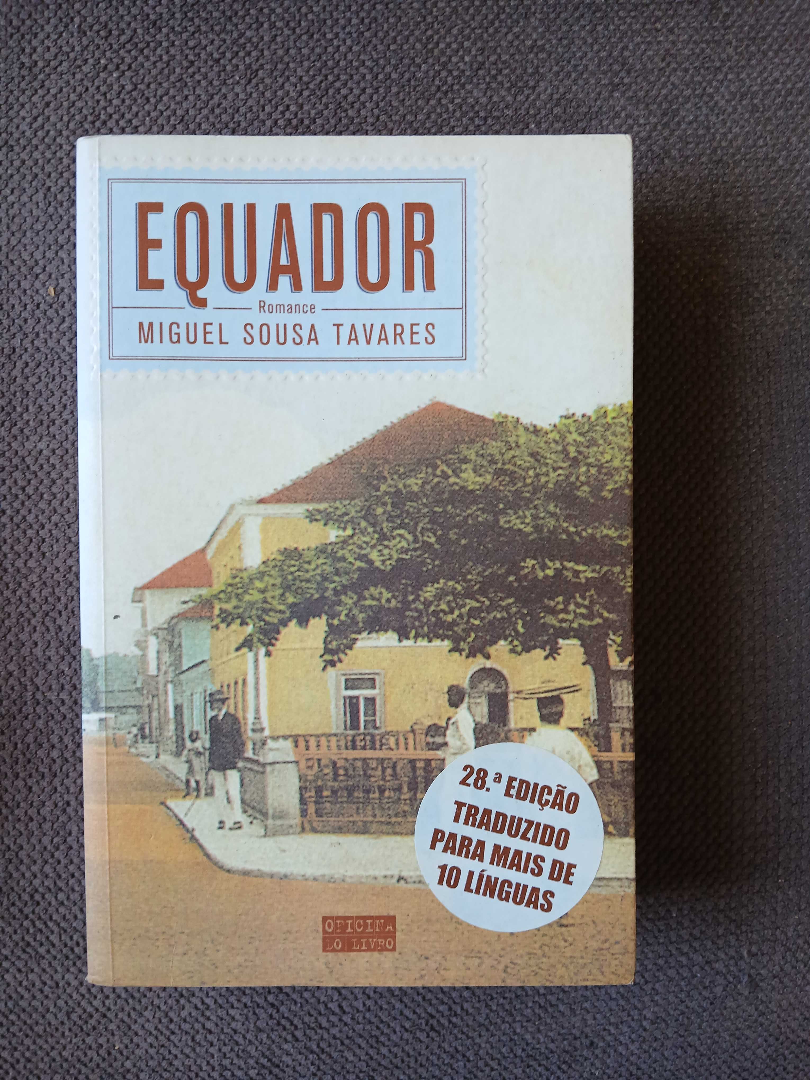 Livro Equador de Miguel Sousa Tavares