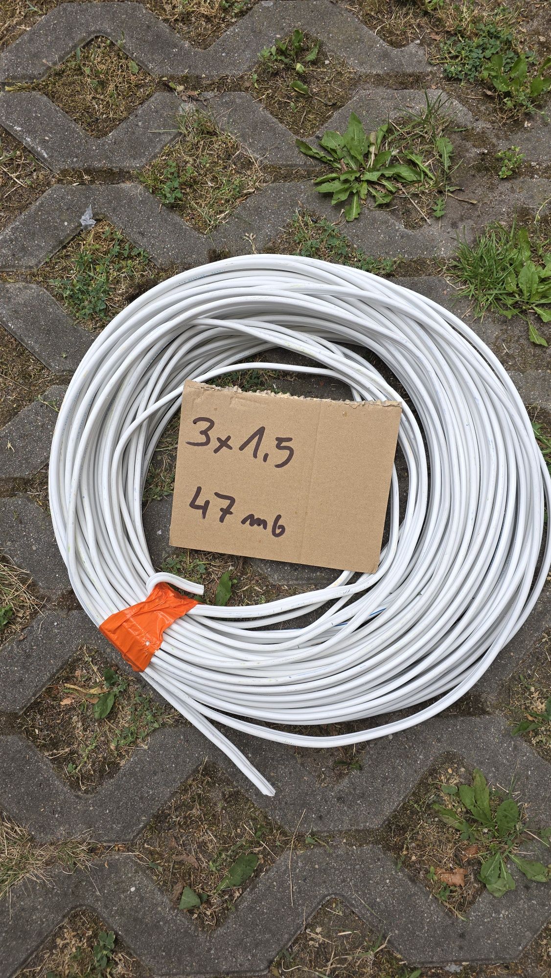 Przewód NKT  3x2,5 .4x15. 3x1,5 2x1,5