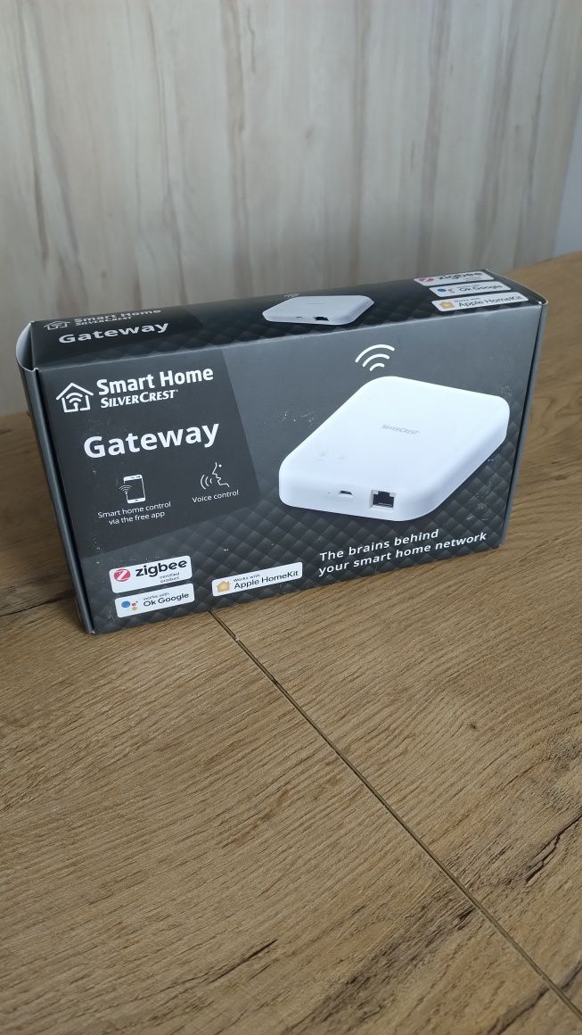 Silvercrest Smart Home Gateway - Nowy, Zigbee, Apple HomeKit, Google