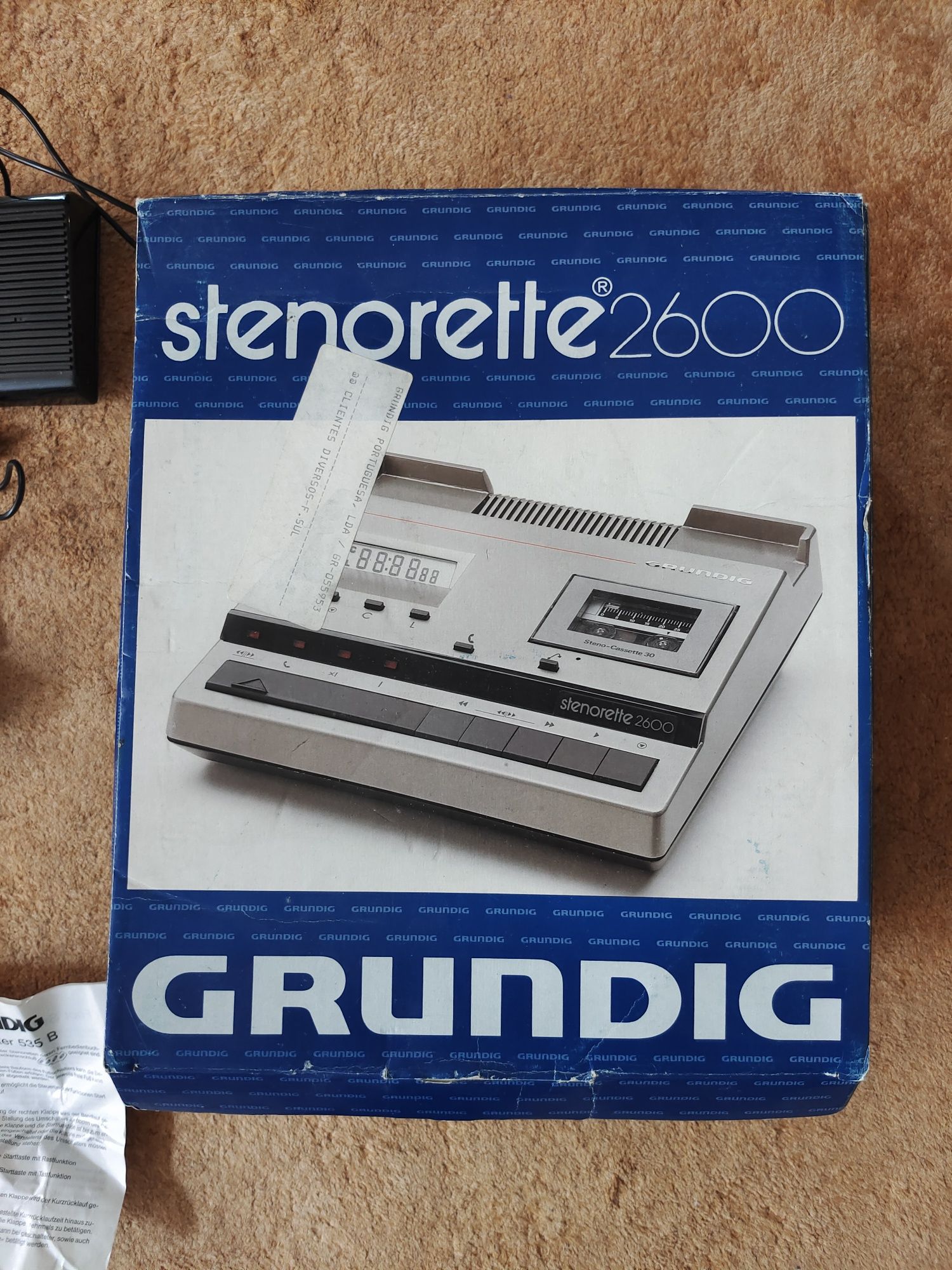 Dictafone Grundig Stenorette 2600