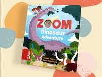 Zoom Dinosaur Adventure czytanka po angielsku dinozaury
