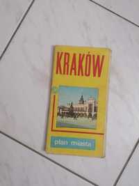 Stary Plan Miasta Krakowa z 1983r