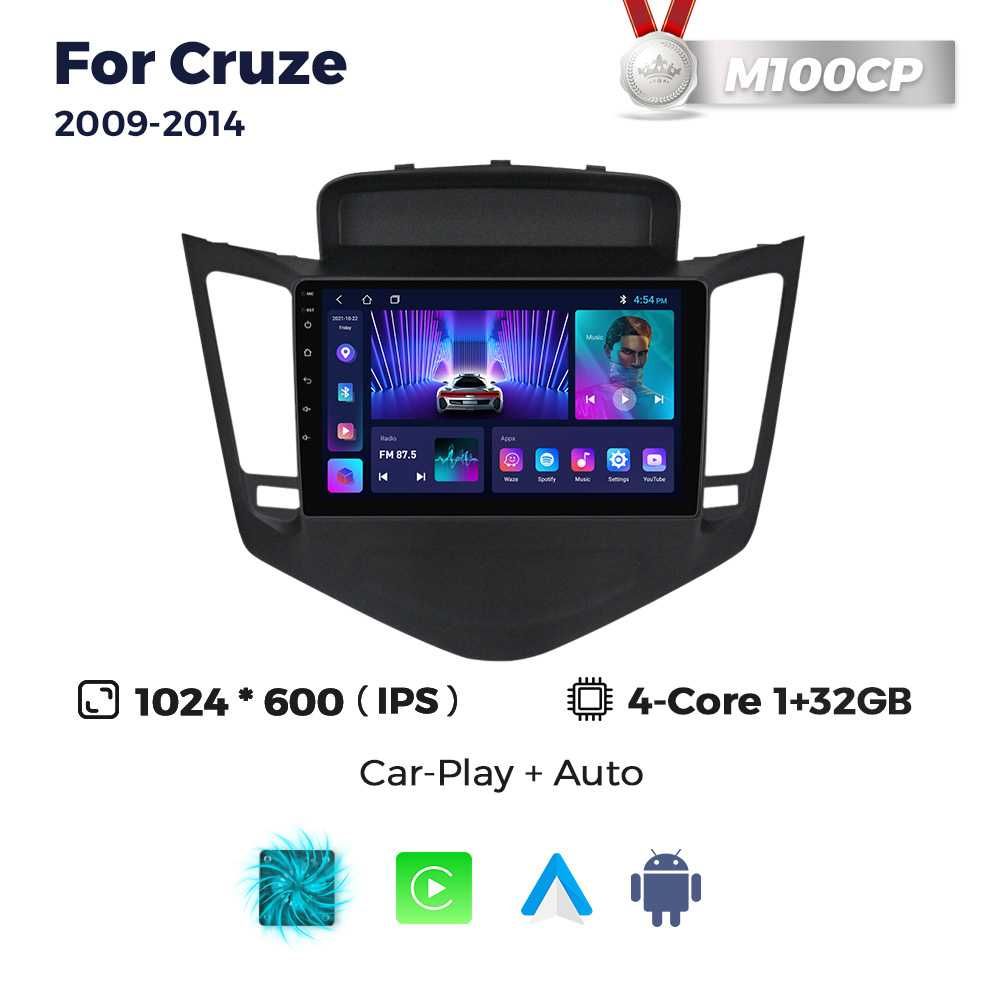 Магнітола Chevrolet Cruze GPS навігація Android Шевроле Круз