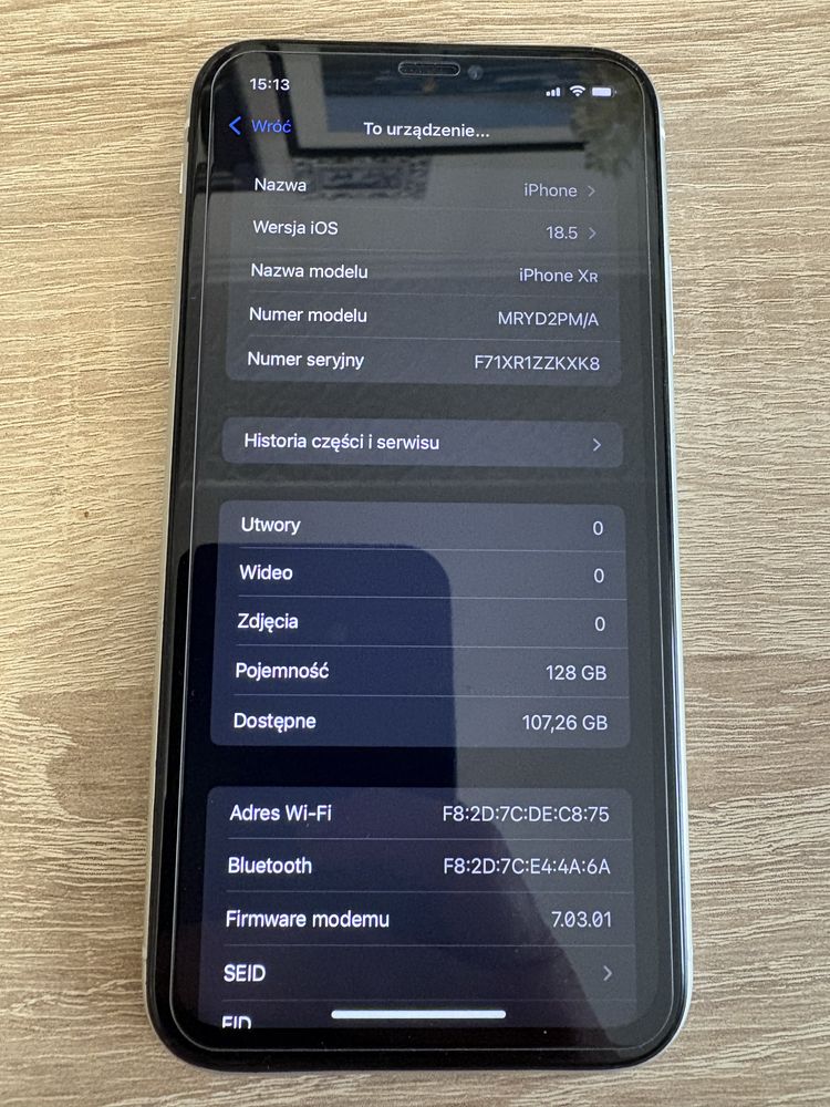 Iphone XR 128gb Biały Zadbany