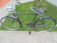 Bicicleta pasteleira com travão de alavanca