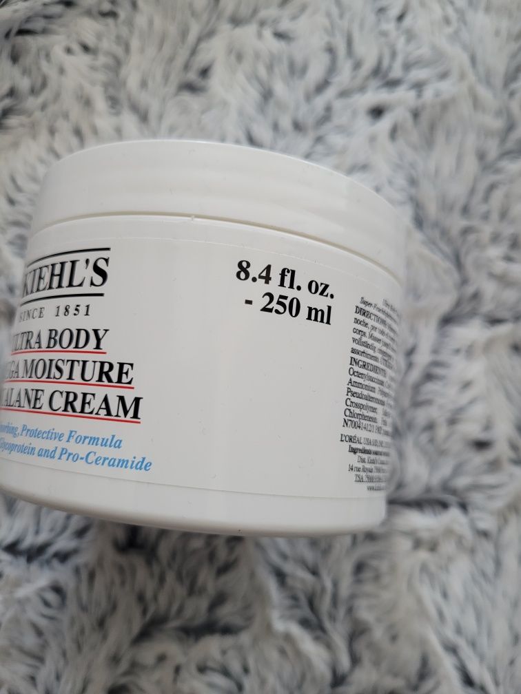 Kiehl's ultra body mega Moisture Squalane Cream balsam do ciała