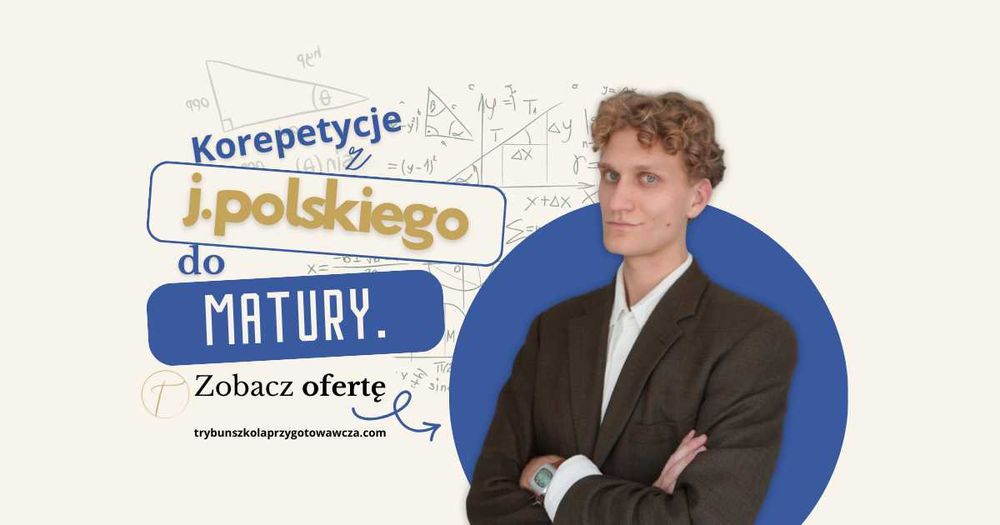 Język Polski | Matura na +90% | Online lub Warszawa | Korepetycje