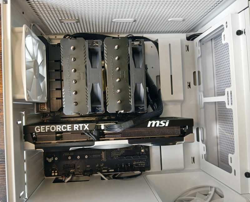 Komputer gamingowy RTX 5070 Ti, Ryzen 7, 32GB DDR5, 2TB SSD, nowy