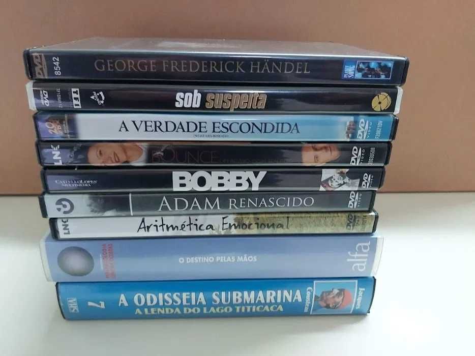 Livros, DVD Filmes e cassetes vídeo para desocupar
