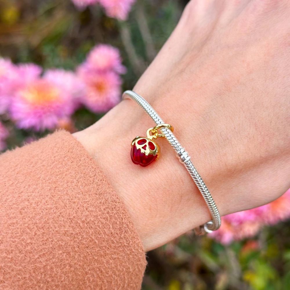 Срібна намистина "Яблуко злої королеви" Pandora (Пандора) 763421C01