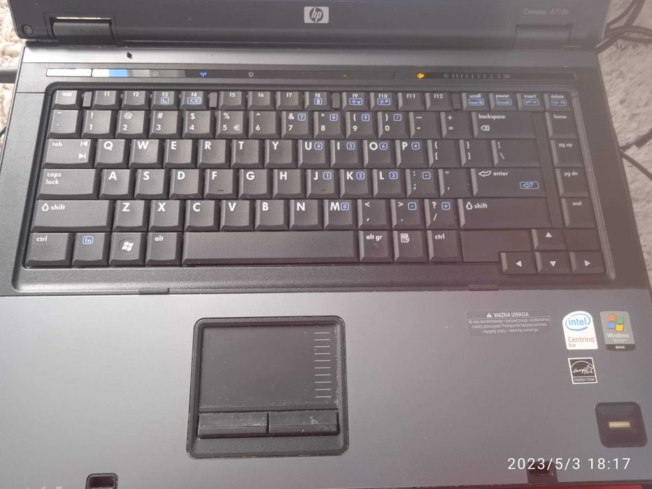 Laptop Netbook HP Compaq 6710b