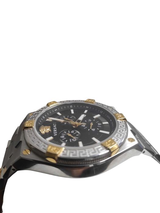 Zegarek męski Versace Sporty Greca Chrono VESO01123 komplet stan BDB!