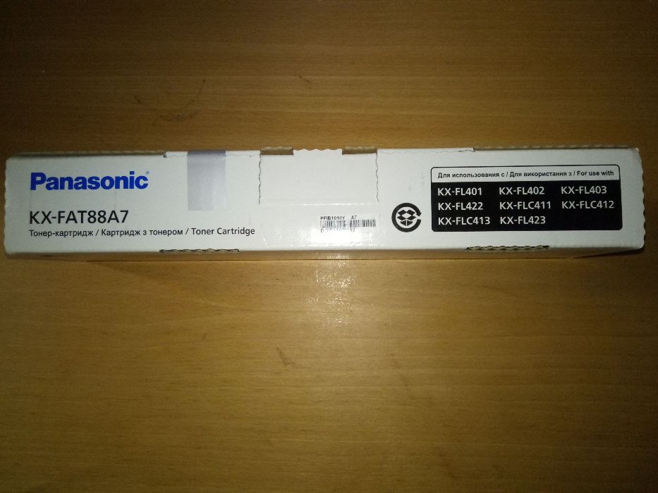 Тонер картридж Panasonic КХ-FAT88A, оригинал (КХ-FL401/402/403/422)