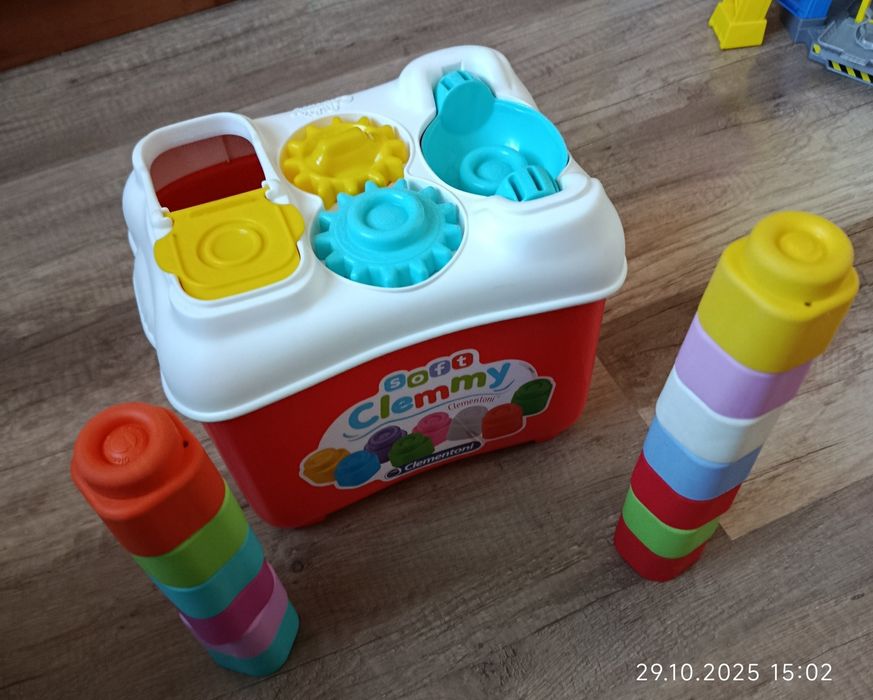 Miękkie klocki w pudełku - Clementoni
