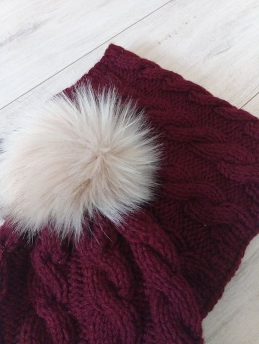 Czapka + komin komplet MisioweLove 1-3 lat nowy!