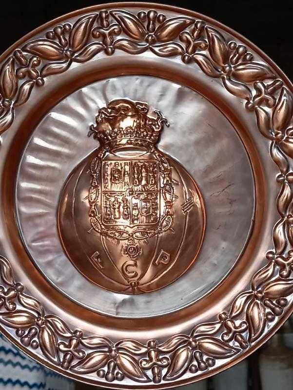 Prato em cobre FCPorto