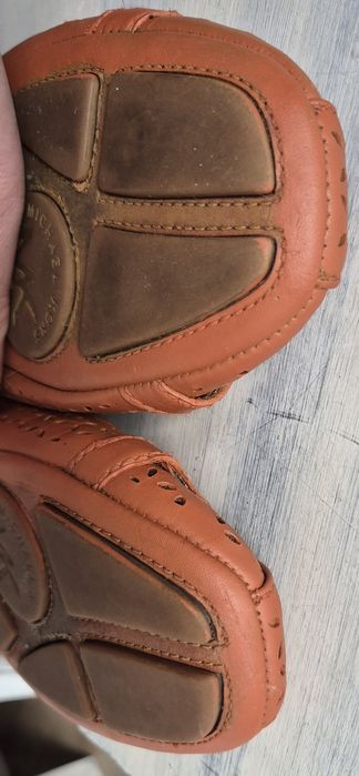 Oryginalne bity baleriny ze skóry Michael Kors r. 9,5 (40) brązowe log