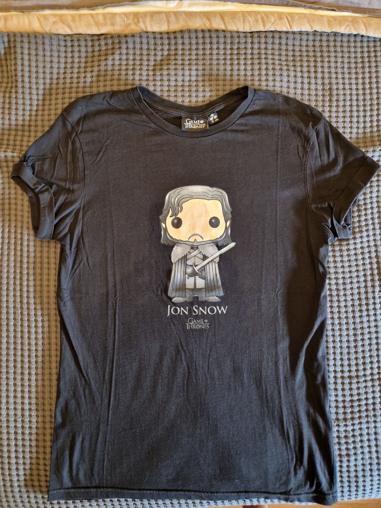 T-shirt Jon Snow de Game of Thrones - tamanho M