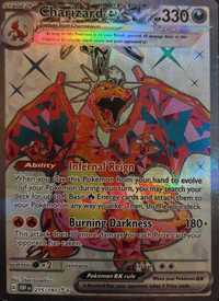 Karta Pokemon Charizard ex Obsydian Flames