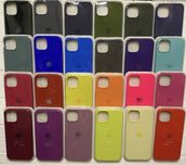 Силіконовий чохол чехол кейс з мікрофіброю для на IPhone 14 Pro Max