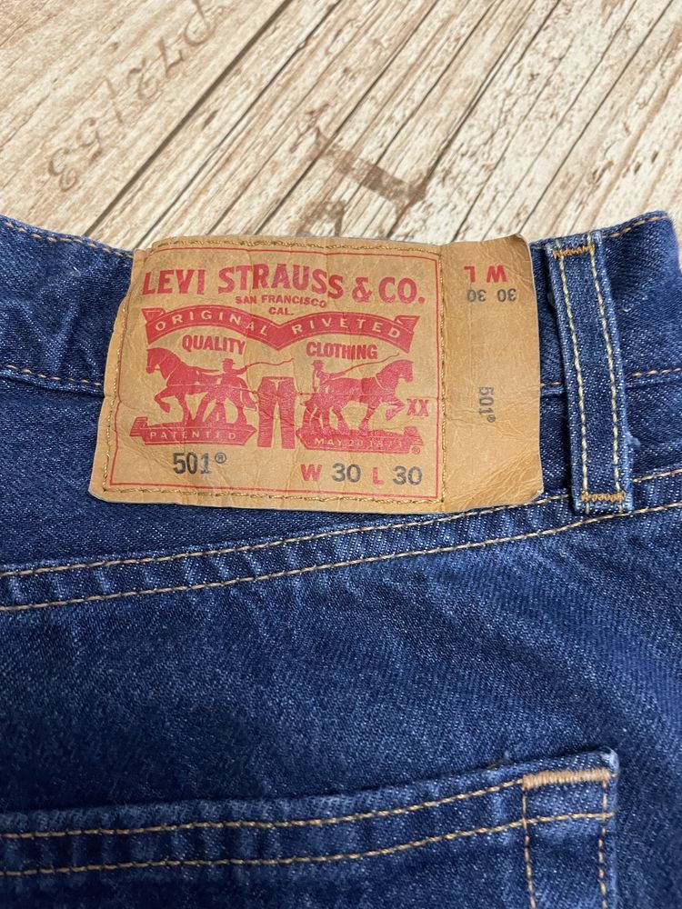 Джинси Levis 501, W30, L30