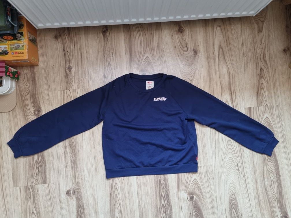 Bluza Levi's granatowa jak nowa 158cm 12-13lat