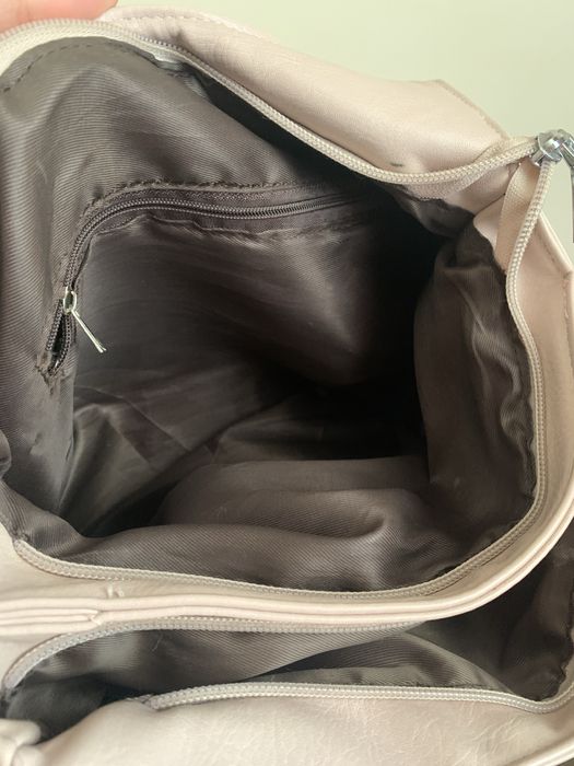 Сумка женская пудренно розового цвета