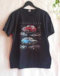 Tshirt męski koszulka  hummer car moto auto vintage 90s y2k