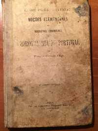 1898 - Noções Geographia Chronologia