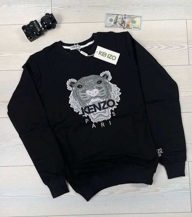 Свитшот с тигром батник реглан мужской кофта мужская palm angels