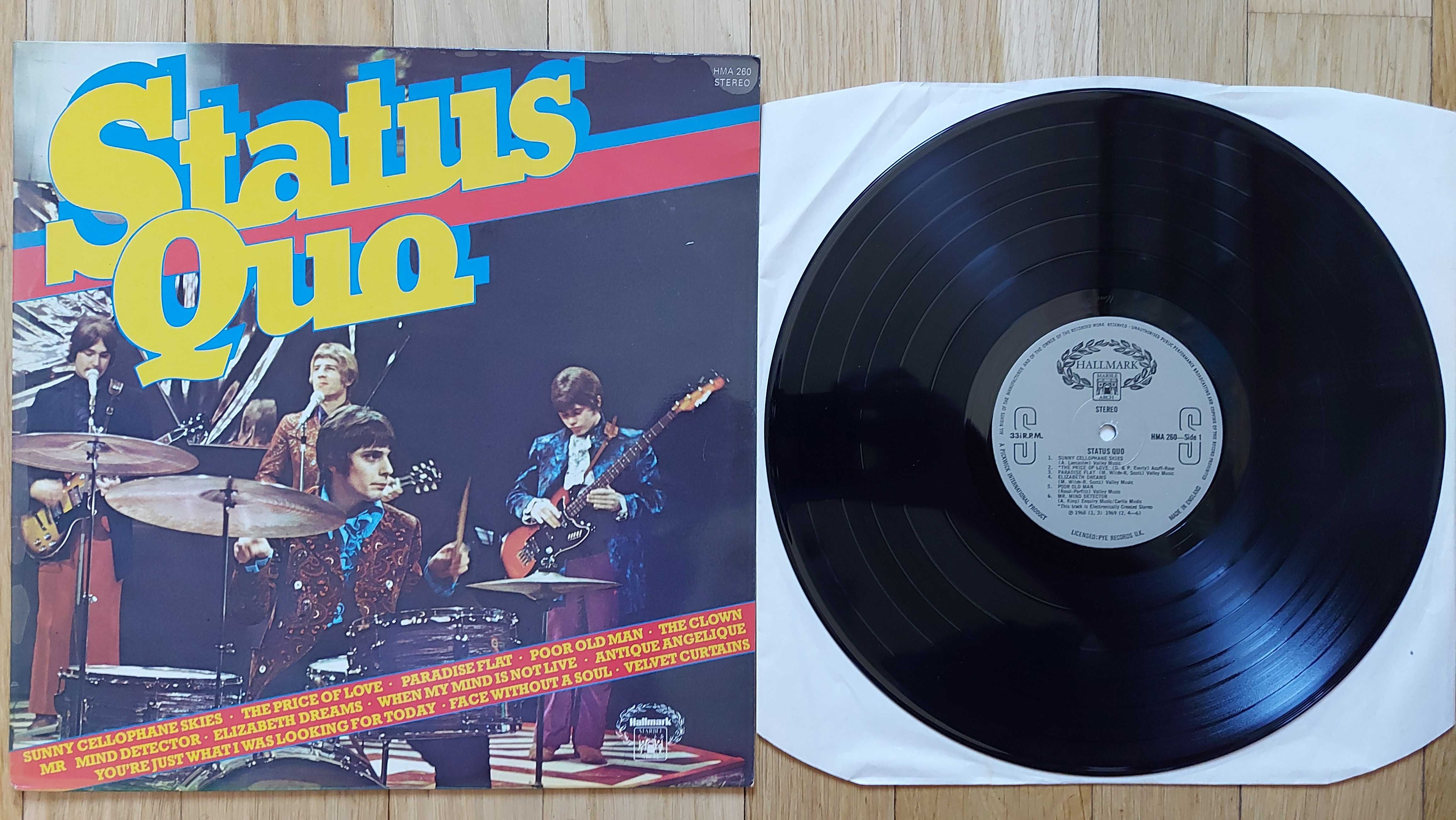 Status Quo ‎Status Quo UK 1978  (NM-/EX+) + inne tytuły