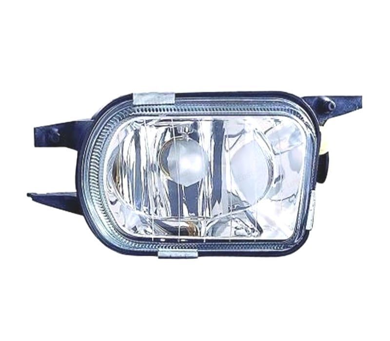 FAROL NEVOEIRO DIREITO PARA MERCEDES C W203 00-02 SLK 00-04 CROMADO VIDRO LISO