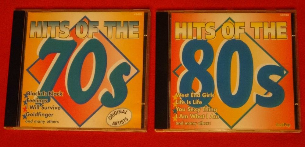 2 CD: HITS OF 70s \\ HITS OF 80s.