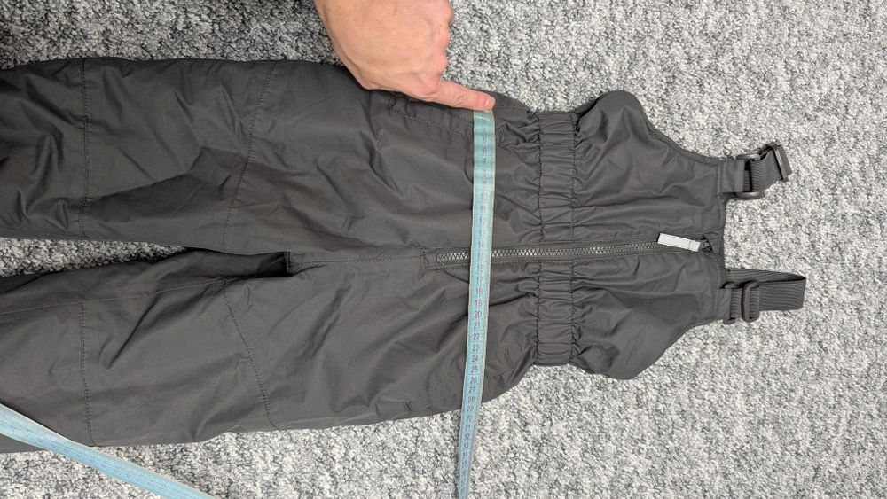 Зимові штани (напівкомбінезон) р. 86-92