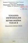 Tokarka TUM 25 B Dokumentacja Techniczno-Ruchowa [PL]