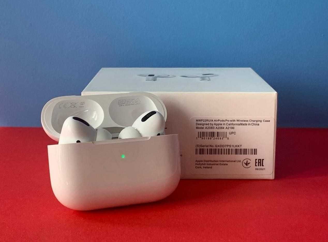 Безпровідні Навушники airpods Pro 1в1 Lux якості +чохол