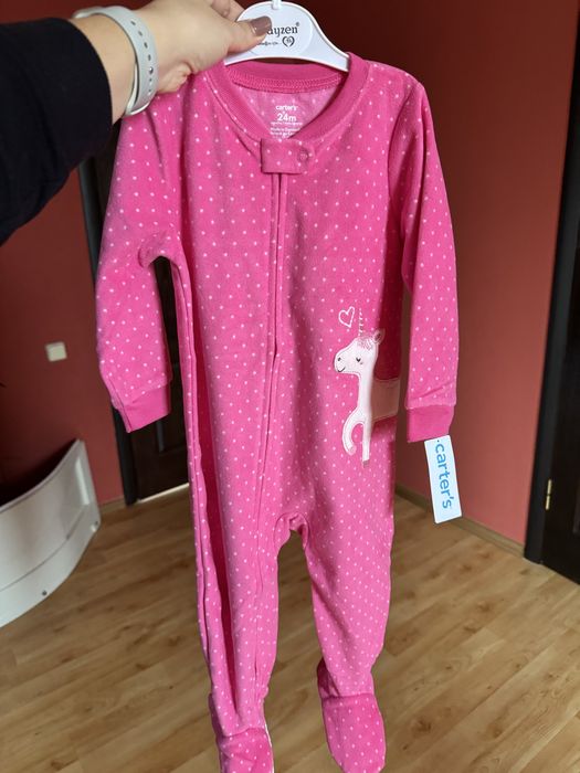 Флісовий чоловічок із закритими стопами Carters