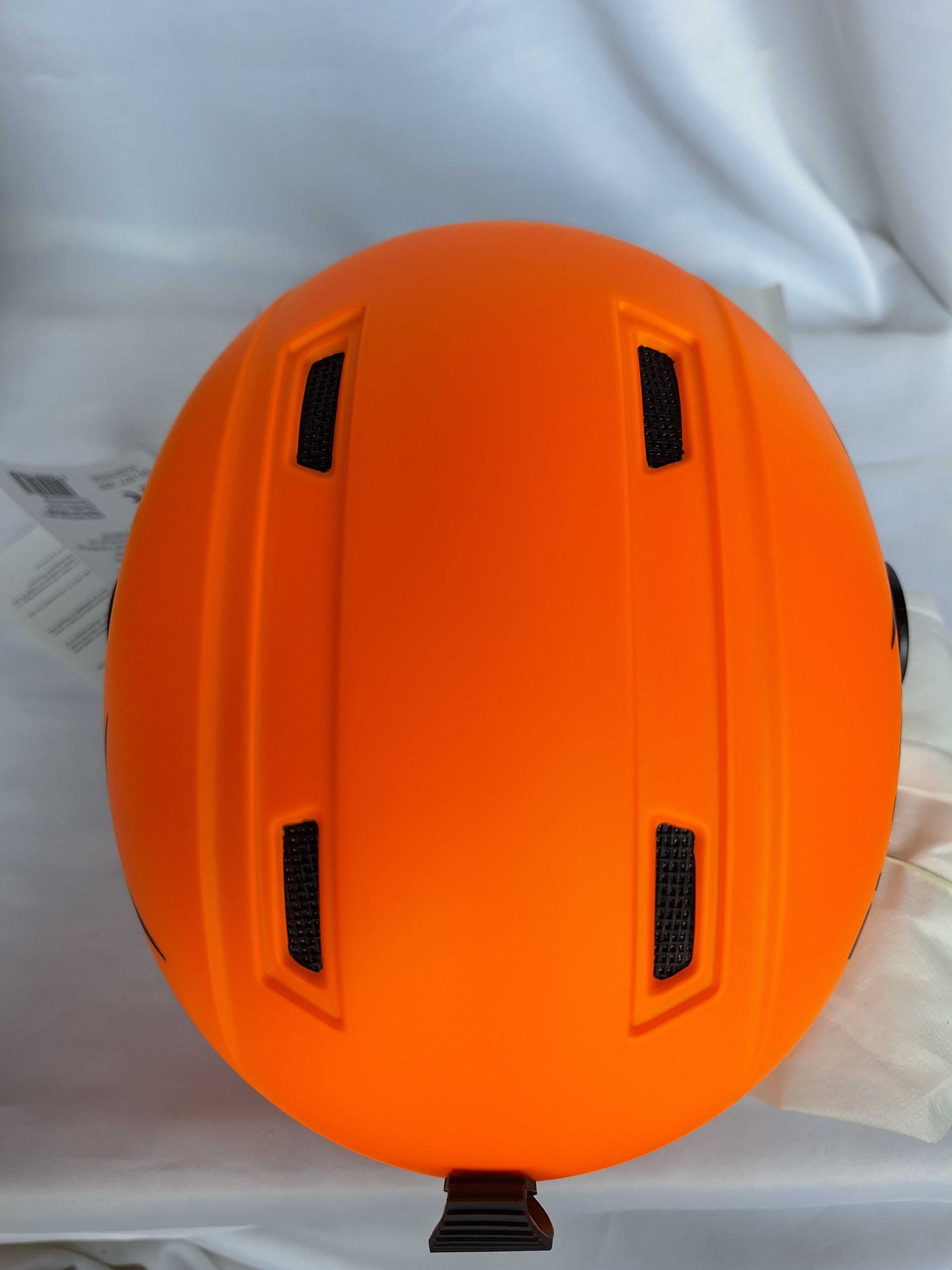 Kask narciarski juniorski Black Crevice Leogang Neon Orange XS 52-54cm