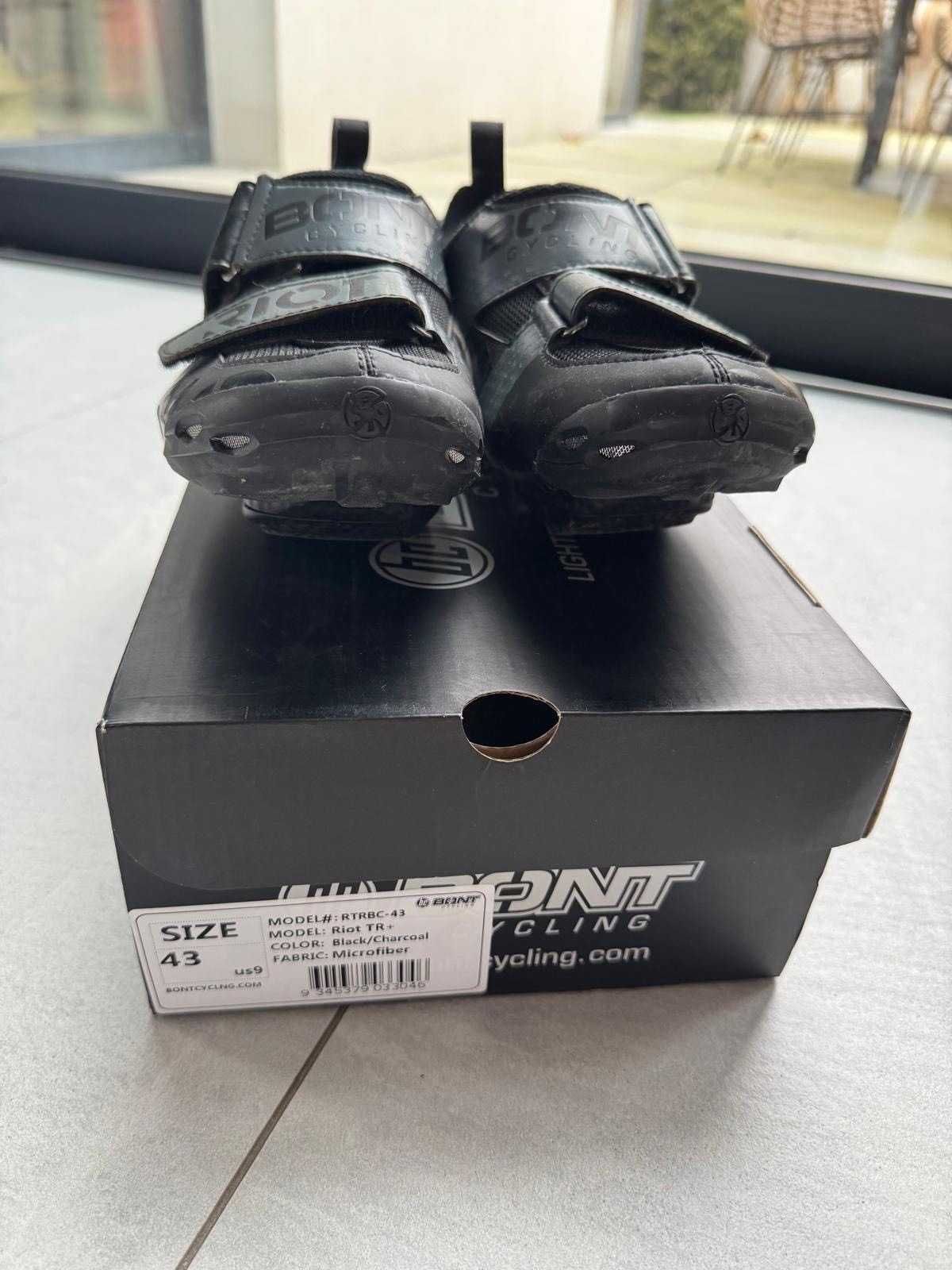 Bont Riot TR + but rowerowy triathlonowy 43