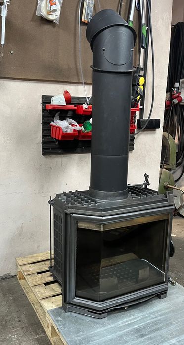 Wkład kominkowy kominek żeliwny