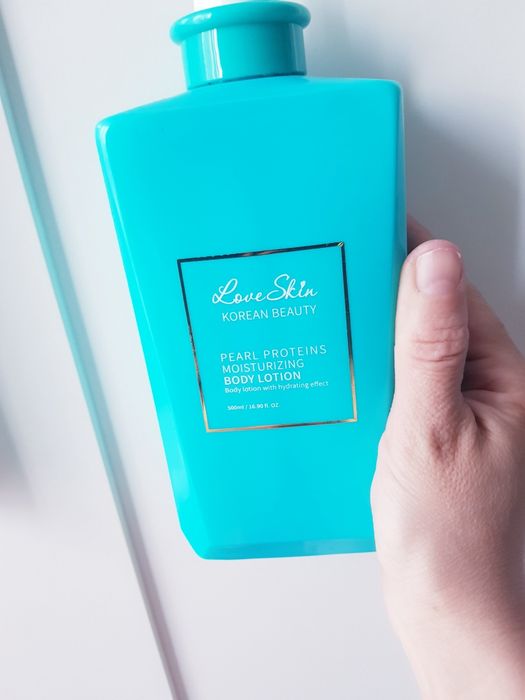 Nowy relaksujący balsam do ciała z proteinami z pereł Love Skin Korean