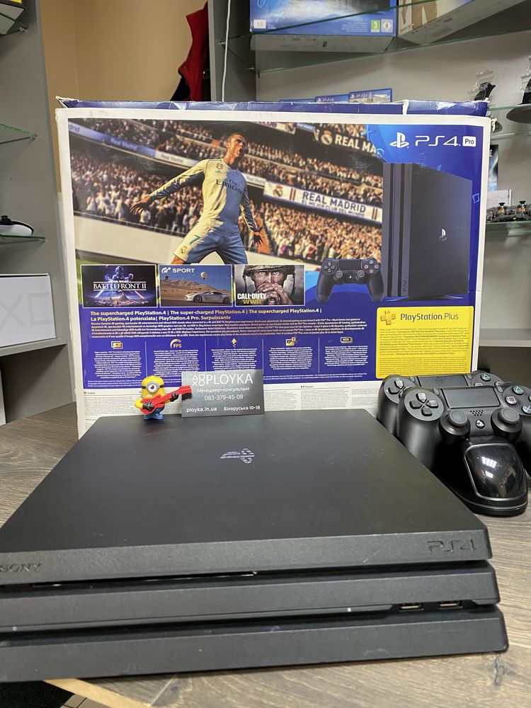 PlayStation 4 Pro 1Тб Магазин!+120ігор на аккаунті