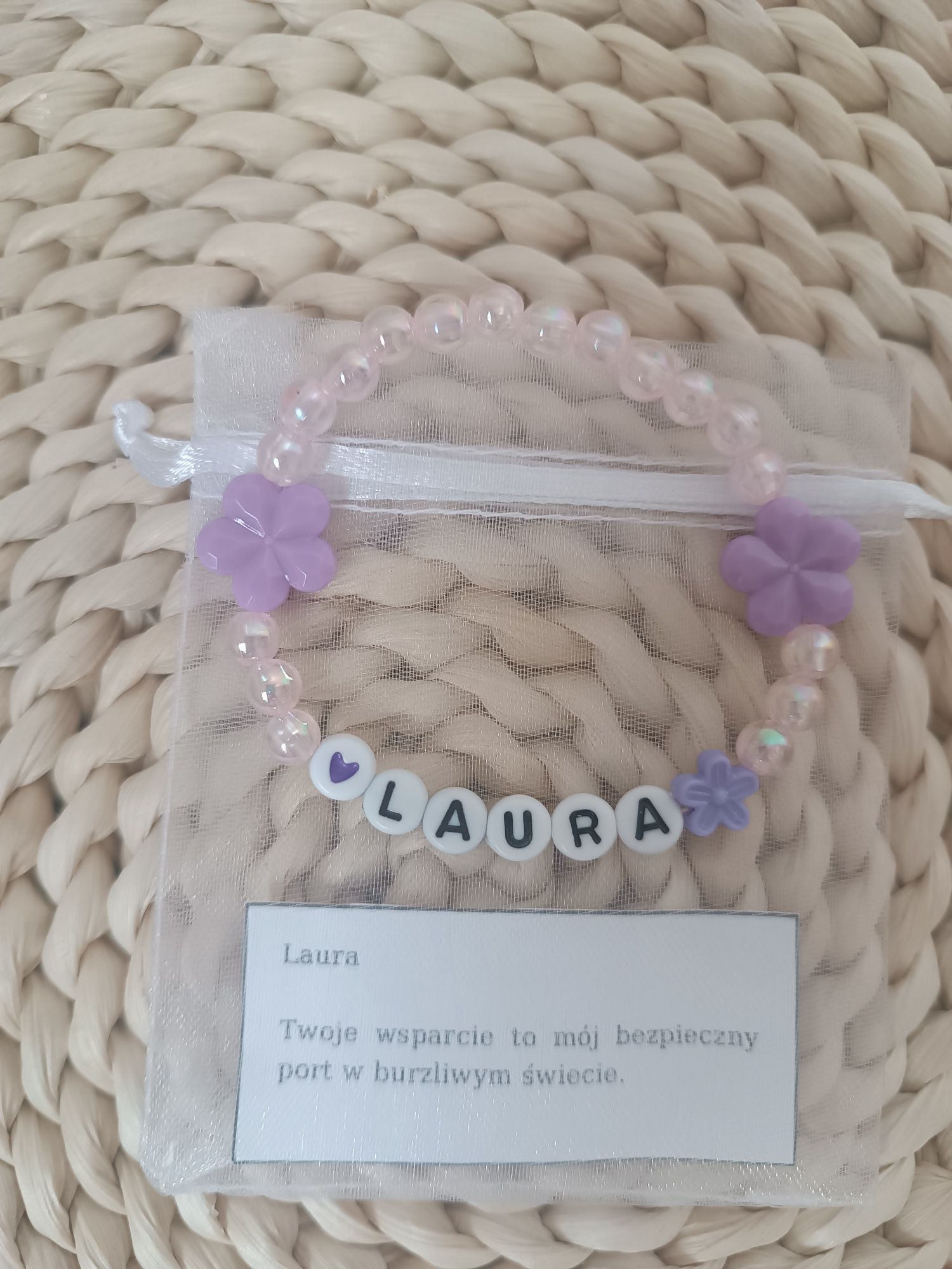 Bransoletka Laura bransoletka personalizowana