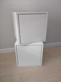 Białe szafki IKEA EKET głębokie z drzwiczkami