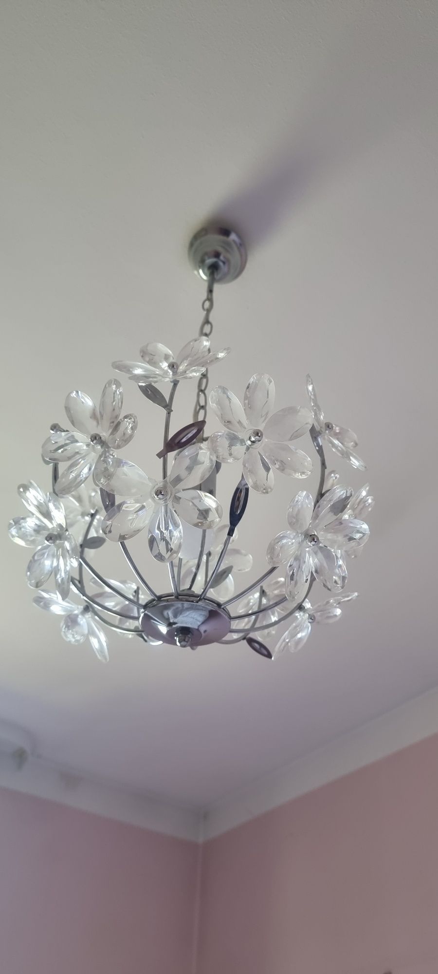Żyrandol |lampa sufitowa glamour