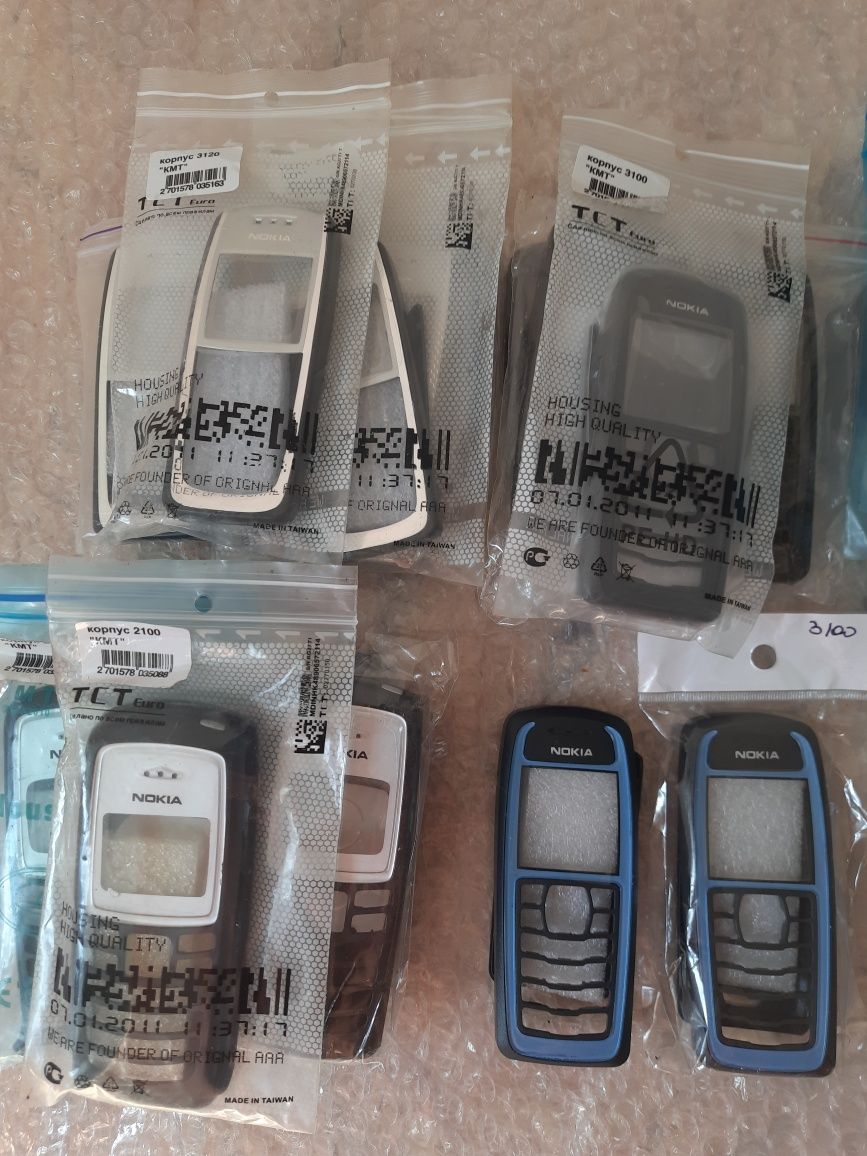 Корпуса для кнопочных телефонов "Nokia" original