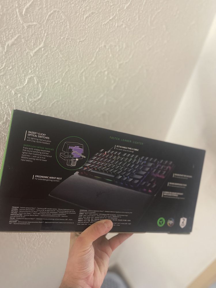 Teclado Razer Huntsman Selado