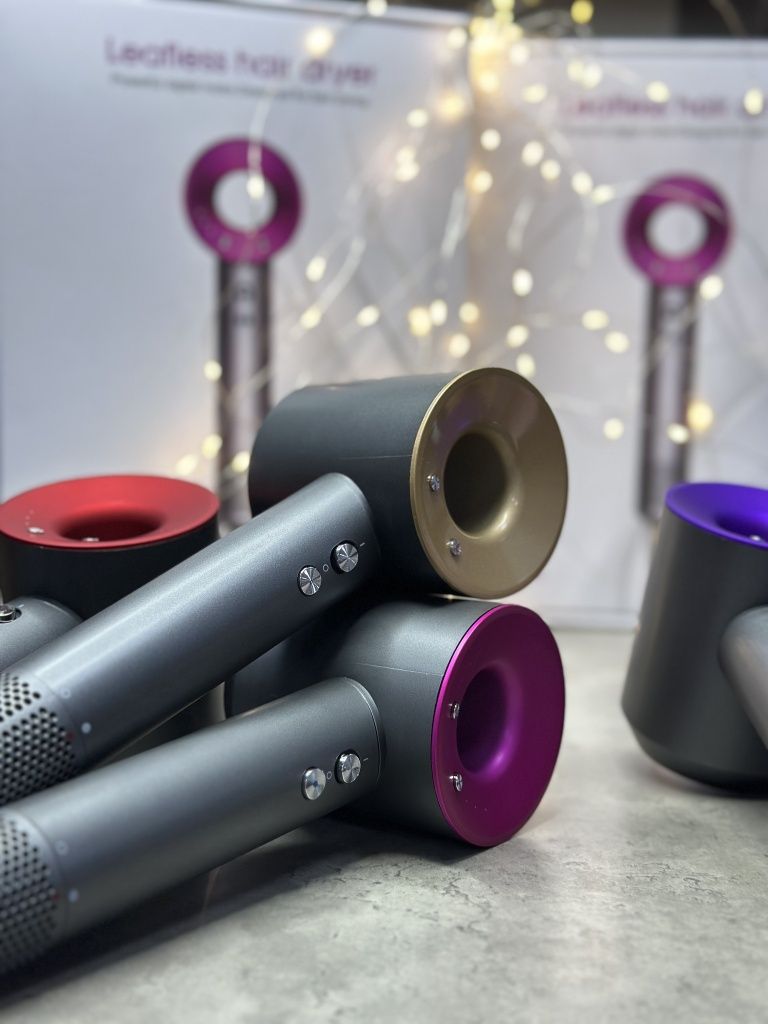 Жіночий Фен Dyson Supersonic Magic Hair Dryer Super Hair Leafless гурт