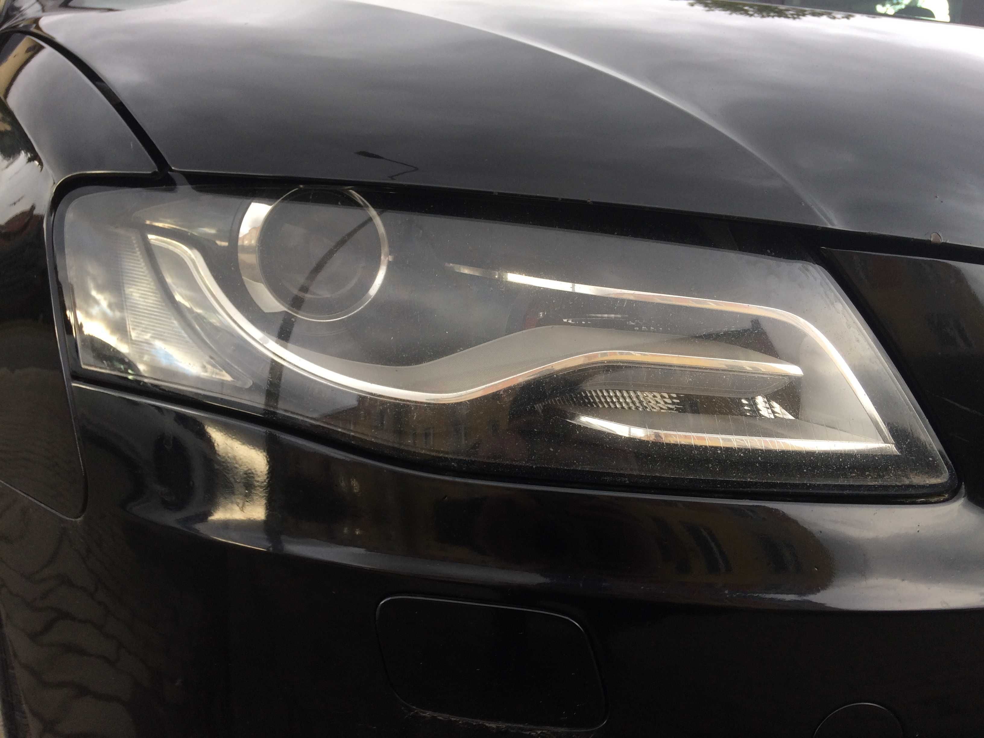 lampy przód bi xenon audi a4 b8 lewa prawa idealna Europa